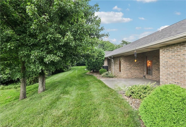 163 Nesbitt Rd, Neshannock Twp, PA 16105 - view of green lawn with a patio