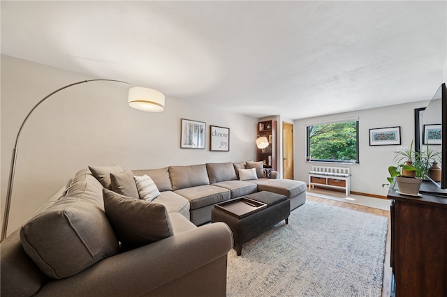 404 Atlantic Ave, Forest Hills Boro, PA 15221 - living area featuring wood finished floors and baseboards