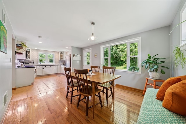 404 Atlantic Ave, Forest Hills Boro, PA 15221 - dining room with light wood-style floors and recessed lighting