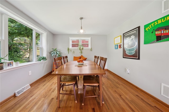 404 Atlantic Ave, Forest Hills Boro, PA 15221 - dining room featuring light wood-style flooring and plenty of natural light