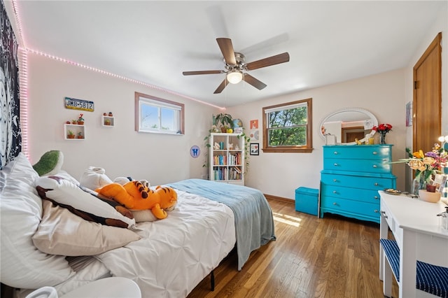 404 Atlantic Ave, Forest Hills Boro, PA 15221 - bedroom with light wood-style flooring and ceiling fan