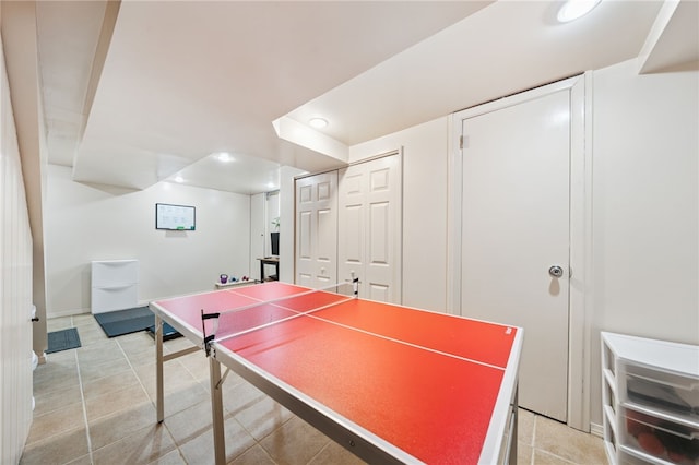 404 Atlantic Ave, Forest Hills Boro, PA 15221 - playroom featuring recessed lighting and light tile patterned floors