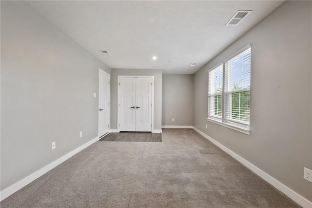 1008 Adair Ave, Middlesex Twp, PA 16059 - unfurnished bedroom featuring carpet flooring, a closet, and recessed lighting