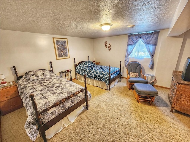 1031 Gameland Rd, Donegal, PA 16025 - carpeted bedroom with a textured ceiling