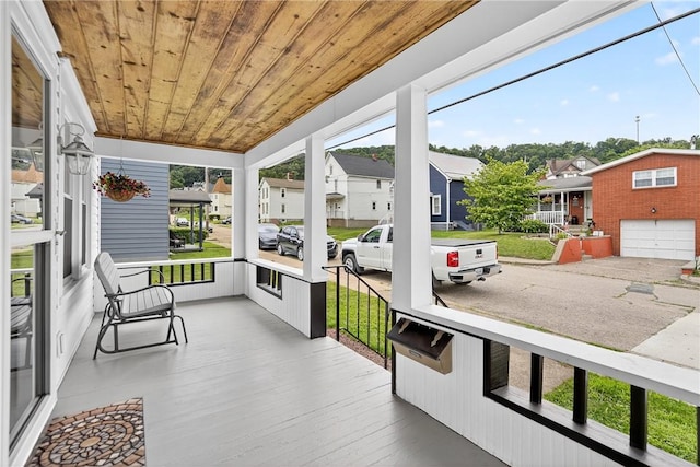222 S 8th St, West Newton, PA 15089 - sunroom / solarium featuring a residential view and plenty of natural light