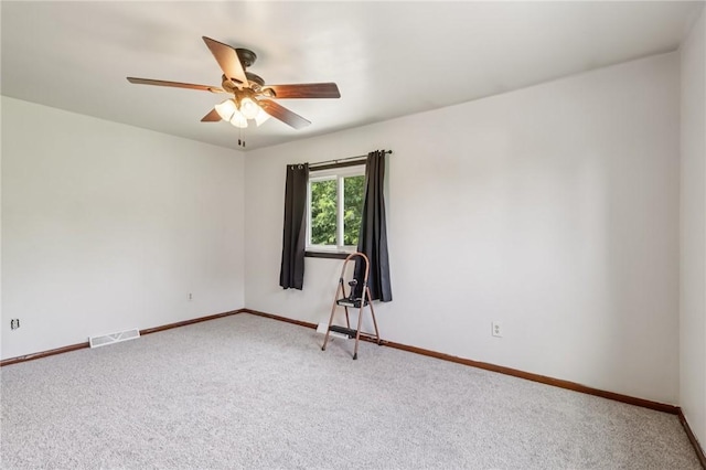 168 Debernardo Ln, Mahoning Twp, PA 16132 - spare room featuring carpet floors and a ceiling fan