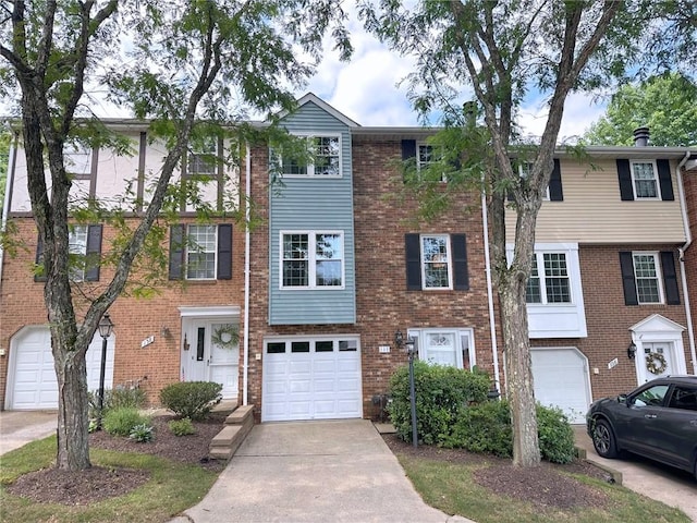 157 Aberdeen Dr, Mccandless, PA 15237 - view of front of property featuring a garage, driveway, and brick siding