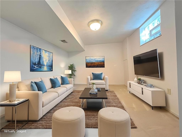 157 Aberdeen Dr, Mccandless, PA 15237 - living room with baseboards and light carpet