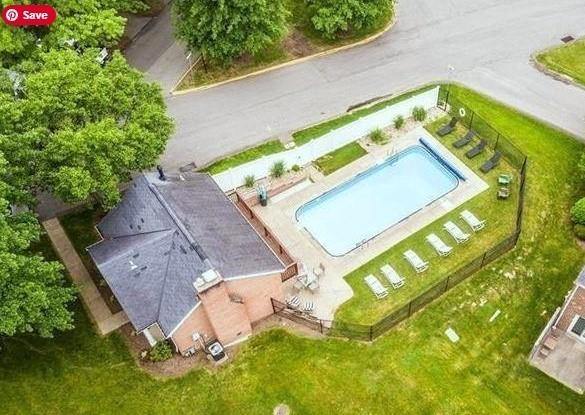 157 Aberdeen Dr, Mccandless, PA 15237 - aerial view of property and surrounding area featuring a pool