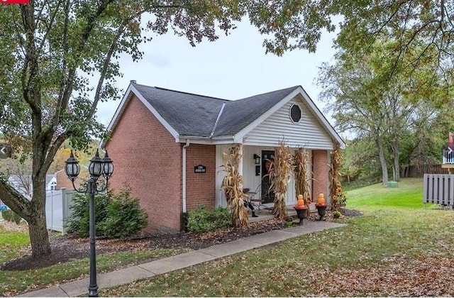 157 Aberdeen Dr, Mccandless, PA 15237 - view of front of home with brick siding, a porch, and a shingled roof