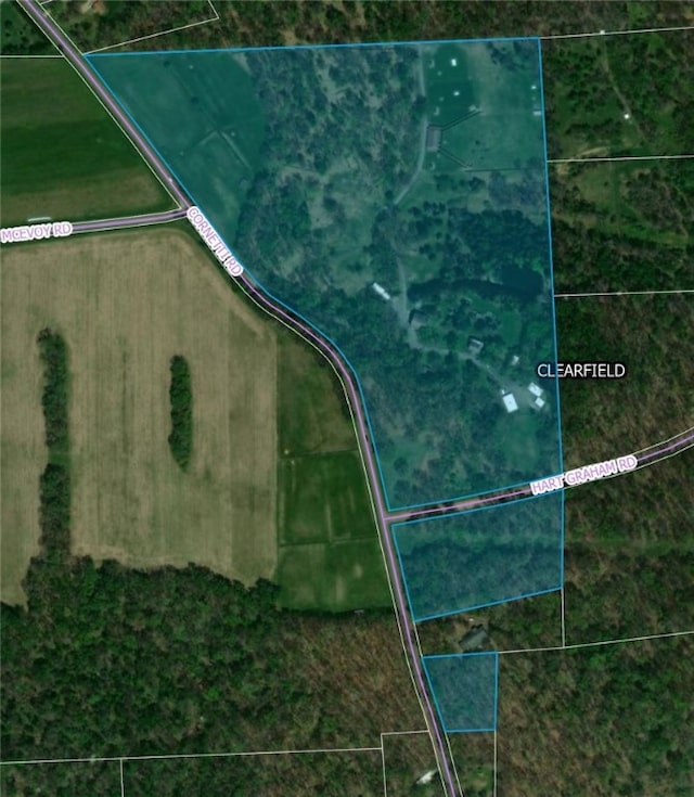 405 Cornetti Rd, Clearfield Twp, PA 16034 - map / location