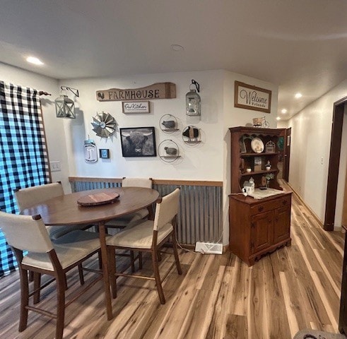 242 Coaltown Rd, Cherry Twp, PA 16020 - dining space with light wood-style flooring