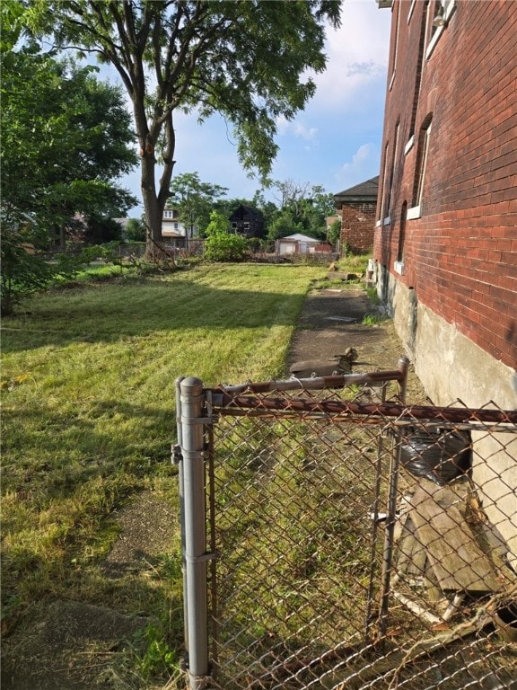 2019 Jenny Lind St, Mckeesport, PA 15132 - view of yard with a gate