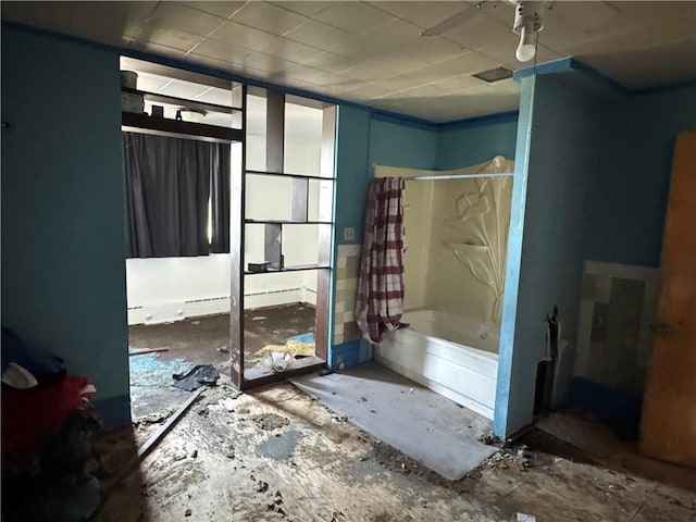 2019 Jenny Lind St, Mckeesport, PA 15132 - full bath featuring shower / bathtub combination with curtain