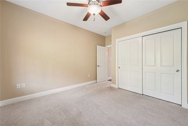 416 Willow Ct, Allegheny Twp, PA 15613 - unfurnished bedroom with carpet floors, a closet, and ceiling fan