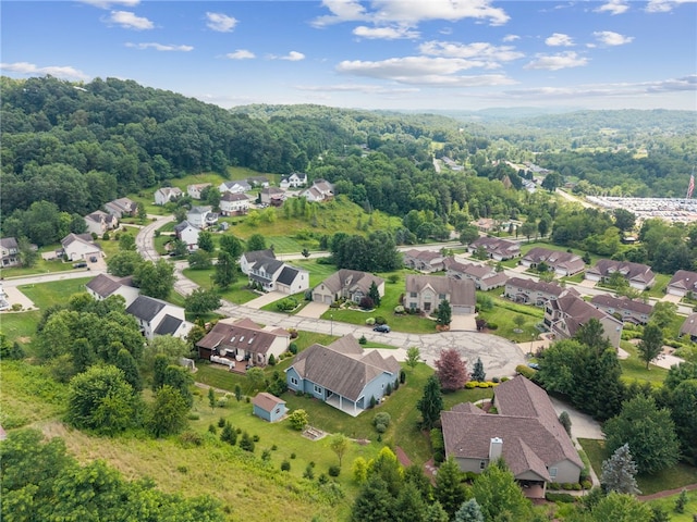 416 Willow Ct, Allegheny Twp, PA 15613 - aerial perspective of suburban area with a forest