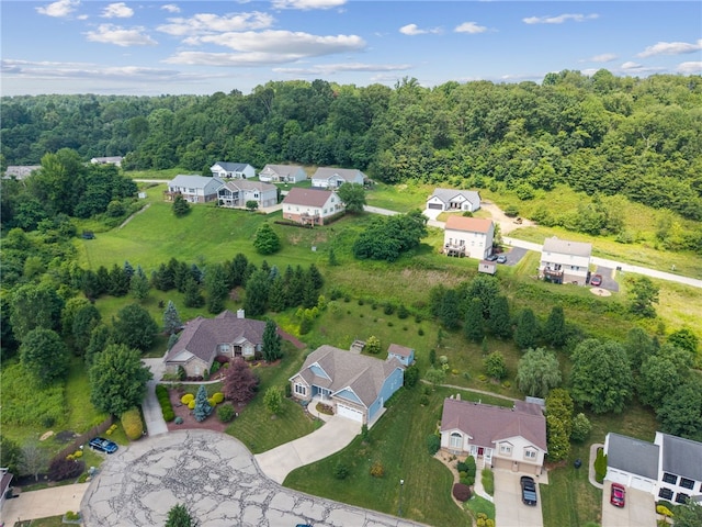 416 Willow Ct, Allegheny Twp, PA 15613 - aerial overview of property's location featuring nearby suburban area and a forest
