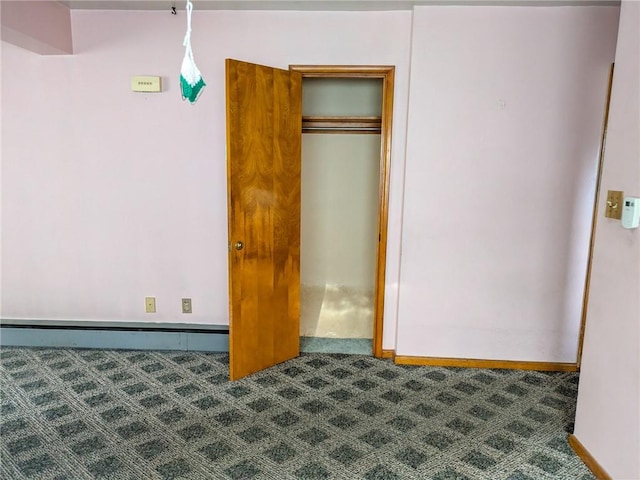 308 E Highland Ave, Ebensburg, PA 15931 - unfurnished bedroom featuring carpet flooring and a closet
