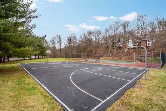 507 Sewickley Heights Dr, Aleppo, PA 15143 - view of sport court with community basketball court