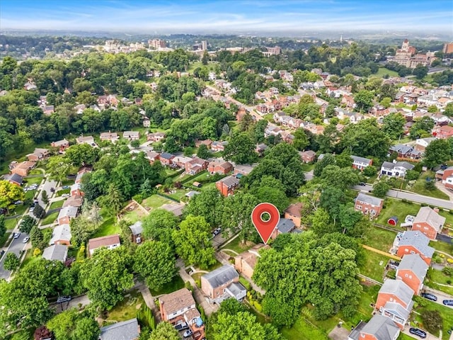 119 Abington Dr, Mt Lebanon, PA 15216 - aerial view of property's location with nearby suburban area
