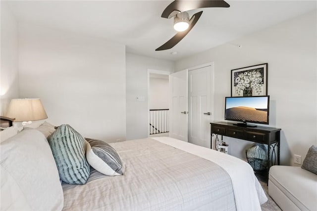 306 Helenium Dr, Adams Twp, PA 16046 - bedroom with a ceiling fan