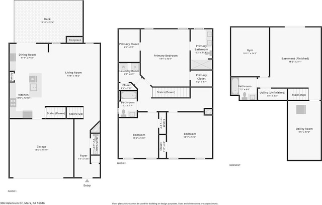 306 Helenium Dr, Adams Twp, PA 16046 - view of room layout