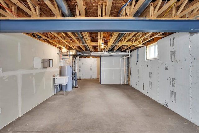 115 Cottonwood Dr, Brighton Twp, PA 15009 - basement featuring water heater