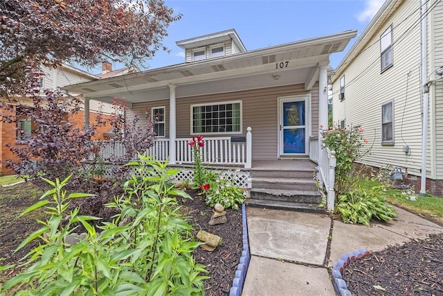 107 Ambridge Ave, Leet Twp, PA 15003 - view of front of property featuring a porch