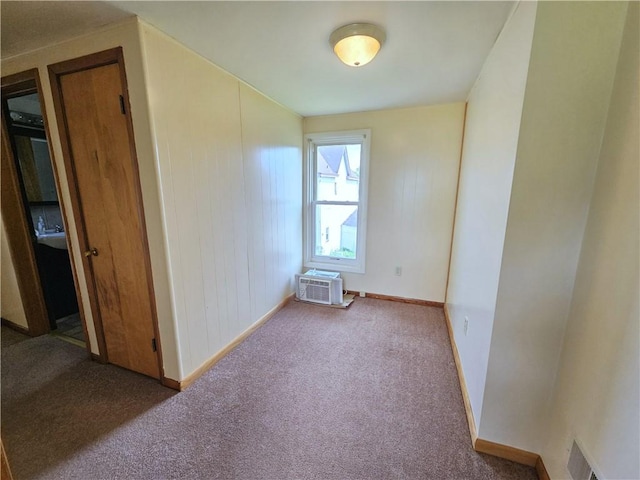 596 Beech St, City Of Washington, PA 15301 - unfurnished room with a wall mounted air conditioner and carpet