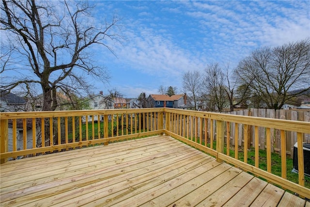 1122 Wade St, Aliquippa, PA 15001 - deck featuring a residential view