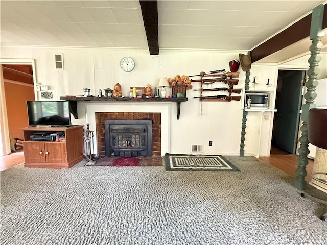 3067 N 3rd St, Jamestown, PA 16134 - carpeted living area featuring ornamental molding