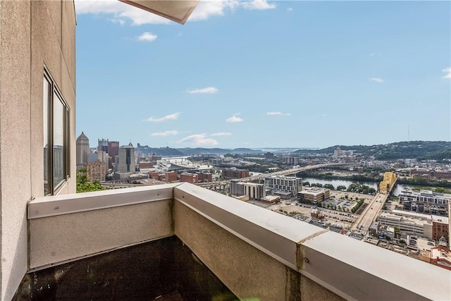 1825 Arcena St Unit 3, Downtown Pgh, PA 15219 - balcony with a city view