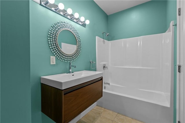 1825 Arcena St Unit 3, Downtown Pgh, PA 15219 - bathroom featuring shower / washtub combination and vanity