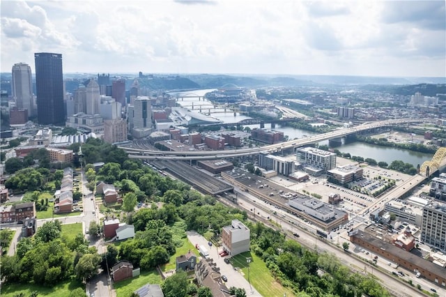 1825 Arcena St Unit 3, Downtown Pgh, PA 15219 - view of urban area with a notable bridge and a nearby body of water