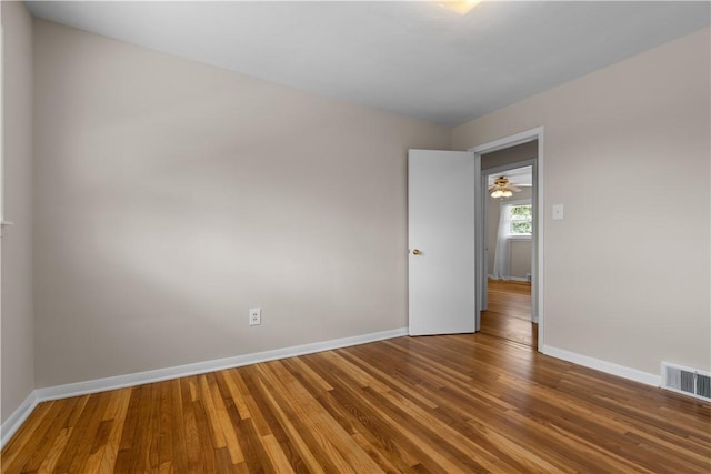 108 Dave St, Daugherty Twp, PA 15066 - empty room featuring wood finished floors and a ceiling fan