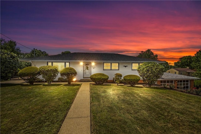 108 Dave St, Daugherty Twp, PA 15066 - ranch-style house featuring a front yard