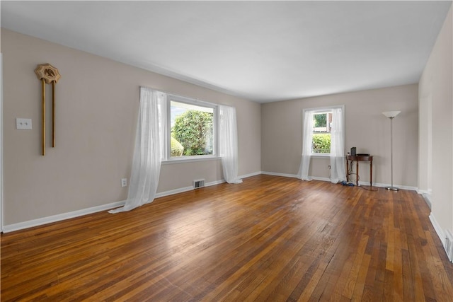 108 Dave St, Daugherty Twp, PA 15066 - spare room featuring hardwood / wood-style flooring and baseboards