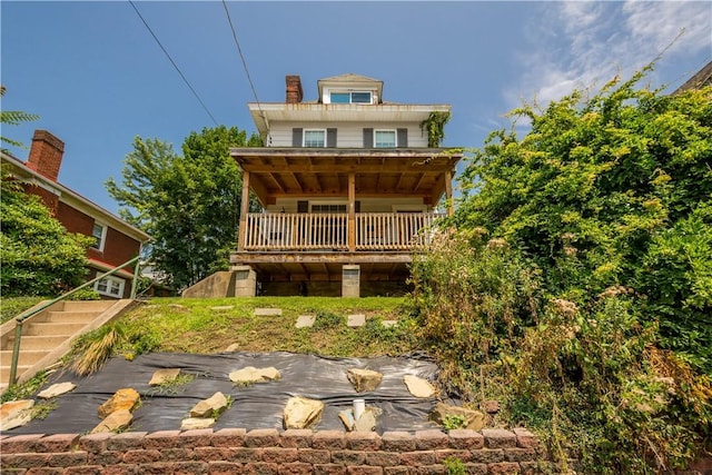 1246 Clairhaven St, Crafton Heights, PA 15205 - rear view of house