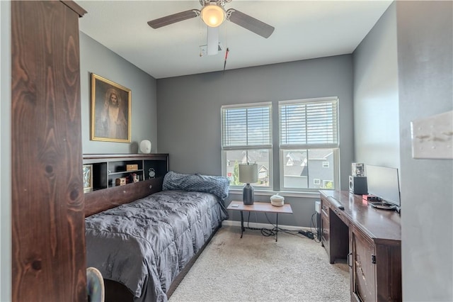 812 Theda Dori St, Cranberry Twp, PA 16066 - bedroom featuring carpet flooring, ceiling fan, and an office area