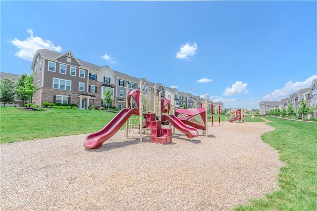 812 Theda Dori St, Cranberry Twp, PA 16066 - community playground with a lawn and a residential view