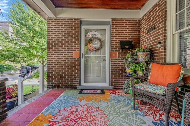 432 Kenmont Ave, Mt Lebanon, PA 15228 - property entrance featuring brick siding and a porch