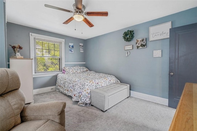 432 Kenmont Ave, Mt Lebanon, PA 15228 - bedroom featuring carpet floors and ceiling fan