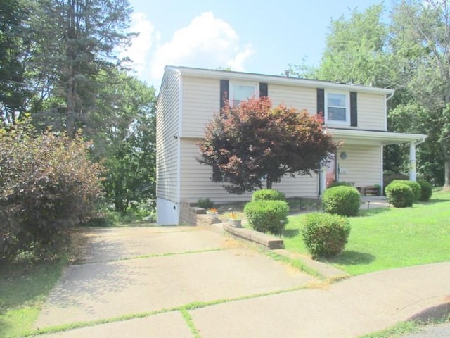 5025 Bocktown Rd, Hopewell Twp, PA 15001 - view of front of property featuring a front lawn