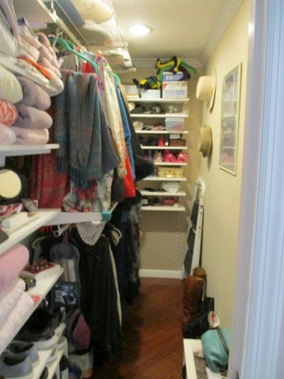 5025 Bocktown Rd, Hopewell Twp, PA 15001 - spacious closet with wood finished floors