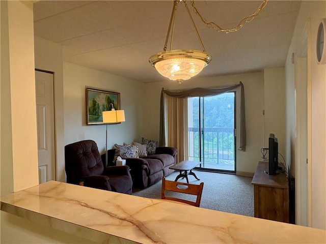 1987 Centurion Dr Unit 509, Forest Hills Boro, PA 15221 - living room with carpet flooring and baseboards
