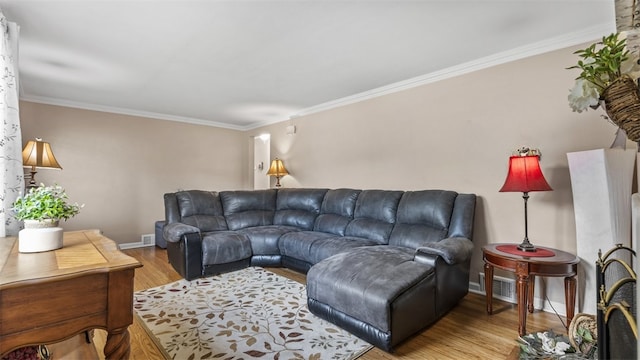 341 E Mcmurray, Peters Twp, PA 15317 - living area with wood finished floors and ornamental molding