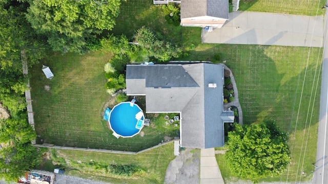 341 E Mcmurray, Peters Twp, PA 15317 - aerial overview of property's location with a pool area