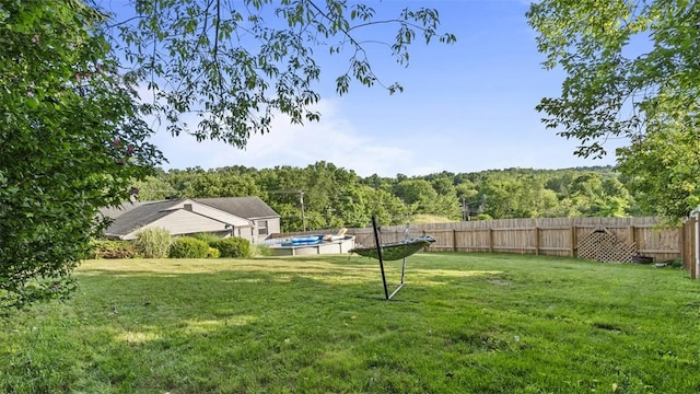 341 E Mcmurray, Peters Twp, PA 15317 - fenced backyard featuring a view of trees