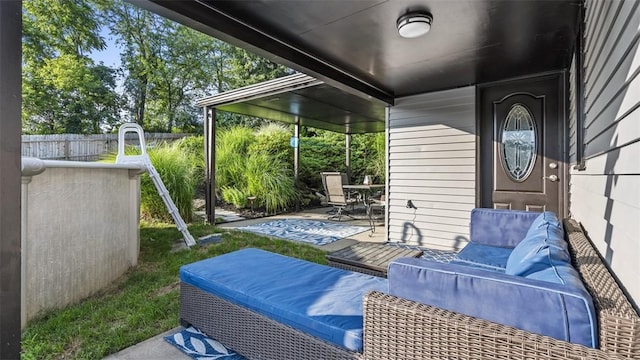 341 E Mcmurray, Peters Twp, PA 15317 - view of patio featuring an outdoor hangout area
