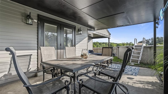 341 E Mcmurray, Peters Twp, PA 15317 - view of patio featuring outdoor dining area